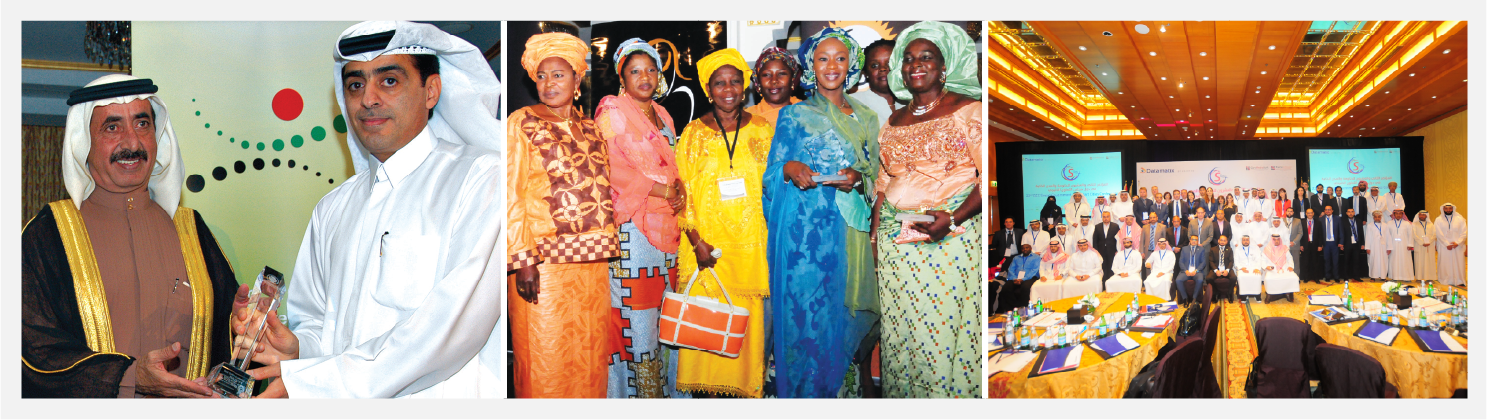 Distinguished leaders from Middle East past excellence awards ceremonenies